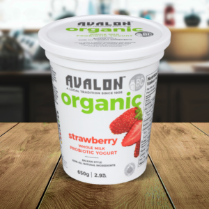 Organic Strawberry Yogurt 650g